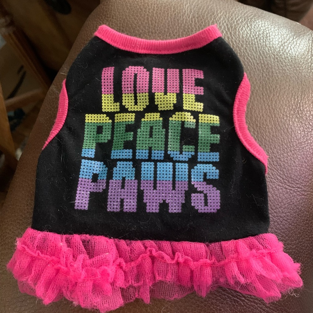 Top Paw. Size xxsmall. Fits teacup or puppy chihuahua.